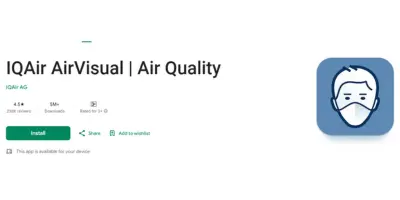 IQAIR Air Quality Apps