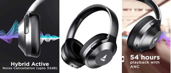 boAt Nirvana Noise cancelling Headphone