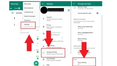 Whatsapp Proxy Setting