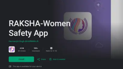 Raksha womens sefty app