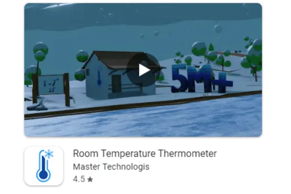 Room Temperature App Master Technologis